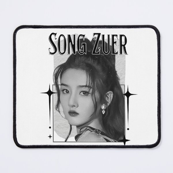 Item preview, Song Zuer (宋祖儿) Chinese Actress Art Chinese Celebrity IllustrationScrapbook Collage Cozy Y2K Vintage Design designed and sold by HELL0WBELLO.