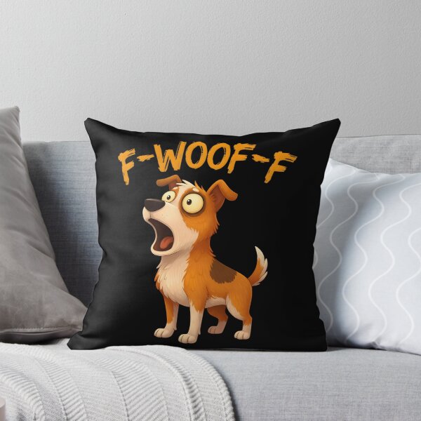 Item preview, F-WOOF-F Funny Dog Humor F-WOOF-F Quote Puppy Meme designed and sold by adiencarteras.