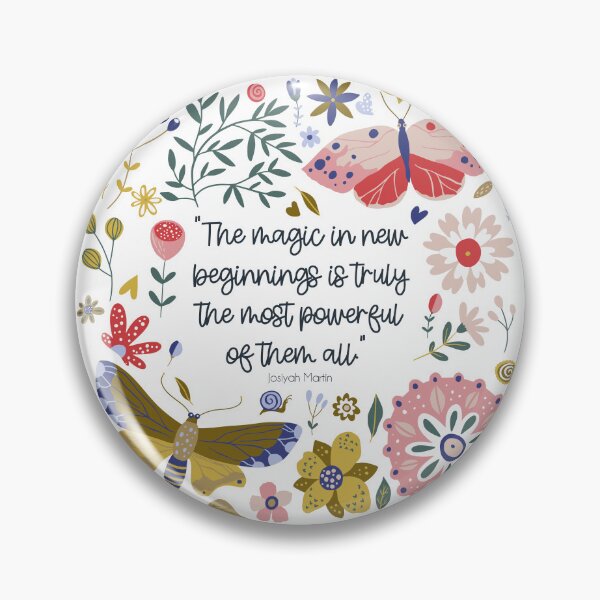 Item preview, Josiyah Martin Spring Quote | Floral Butterfly Frame designed and sold by SpencerReedDes.