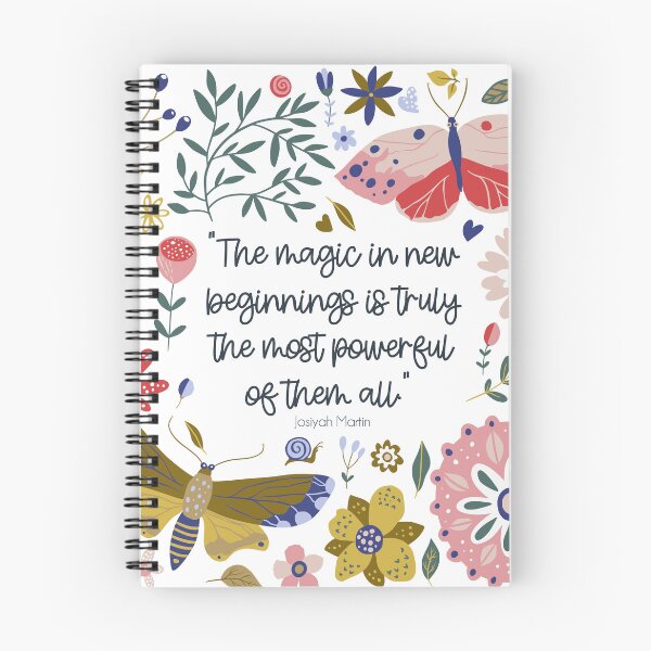 Item preview, Josiyah Martin Spring Quote | Floral Butterfly Frame designed and sold by SpencerReedDes.