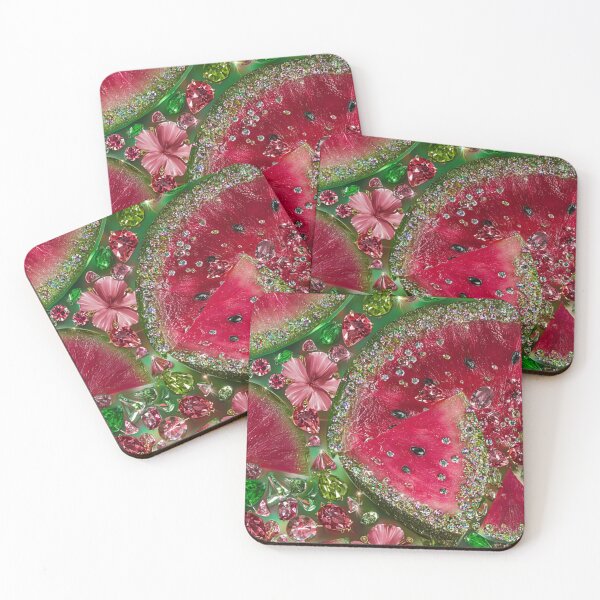 Item preview, Glittering Watermelon And Gemstones designed and sold by AngelHomes1.
