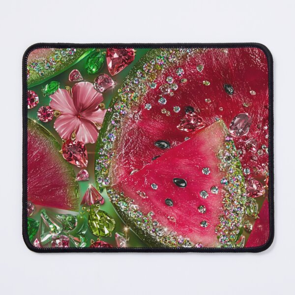 Item preview, Glittering Watermelon And Gemstones designed and sold by AngelHomes1.