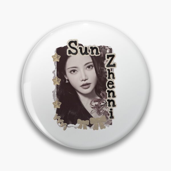 Item preview, Sun Zhenni (孙珍妮) Chinese Actress Art Chinese Celebrity Illustration Scrapbook Collage Cozy Y2K Vintage Design designed and sold by HELL0WBELLO.