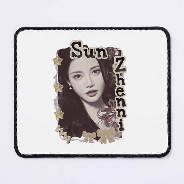 Item preview, Sun Zhenni (孙珍妮) Chinese Actress Art Chinese Celebrity Illustration Scrapbook Collage Cozy Y2K Vintage Design designed and sold by HELL0WBELLO.