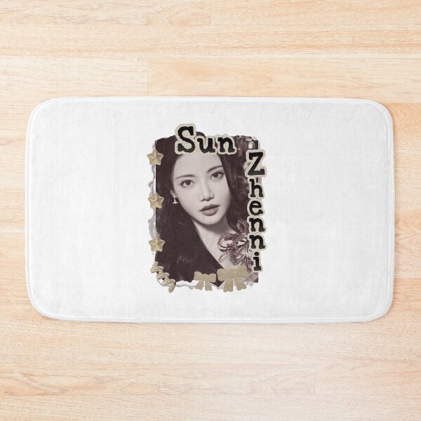 Item preview, Sun Zhenni (孙珍妮) Chinese Actress Art Chinese Celebrity Illustration Scrapbook Collage Cozy Y2K Vintage Design designed and sold by HELL0WBELLO.