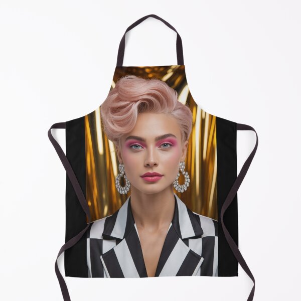 Item preview, Fashionable portrait of a woman with a glossy background designed and sold by BenCoStyle.