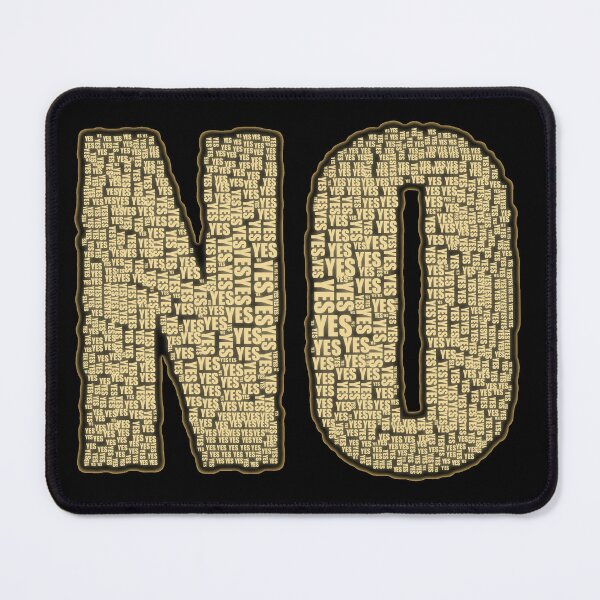 Item preview, No Made of Yes – Bold Boundary Mindset Typography Design designed and sold by PixelWaveBD.