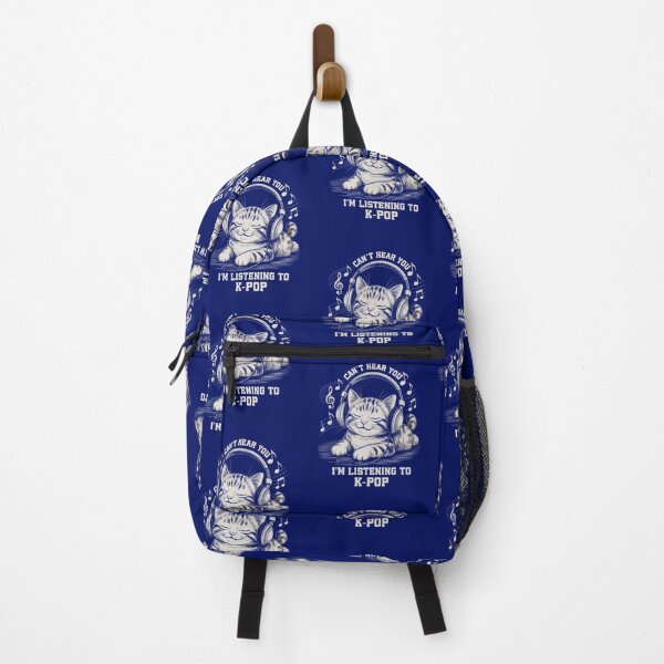 Item preview, K-Pop Cat PNG, Cute Cat Listening to K-Pop Shirt Design, Music Lover Sublimation, Headphones Kitty Art for Teens & K-Pop Fans designed and sold by DigitalArtByNow.