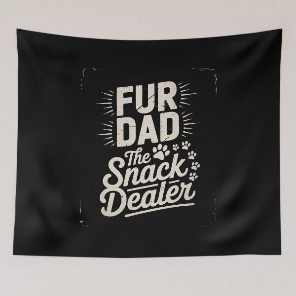 Item preview, Fur Dad The Man The Myth The Snack Dealer Dog Fathers Day4  designed and sold by MathisBellanger.