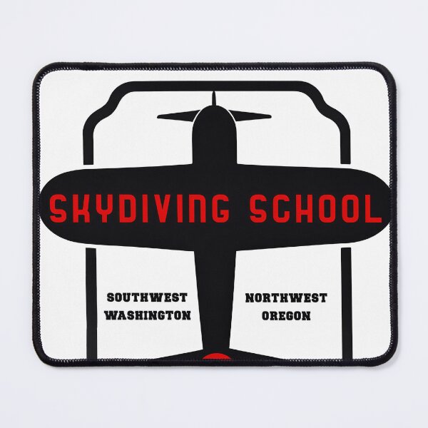 Item preview, D.B. Cooper Skydiving School designed and sold by GGrooveApparel.