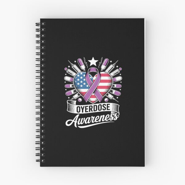 Item preview, August Overdose Awareness Purple Ribbon Drug Addiction  designed and sold by CombatTask.
