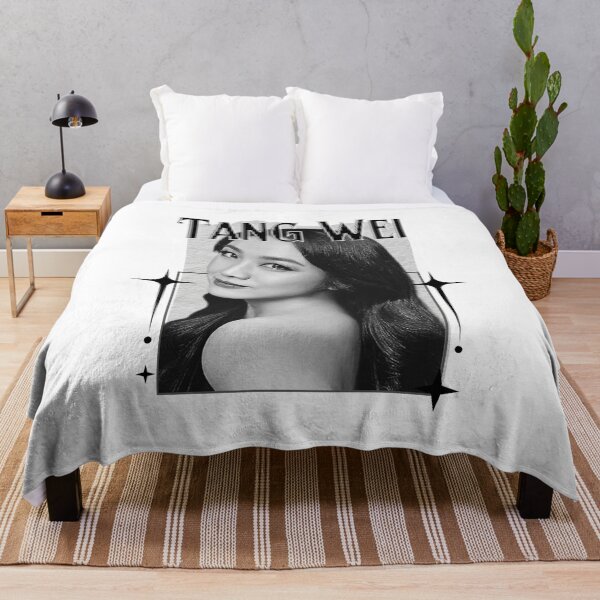 Item preview, Tang Wei (汤唯) Chinese Actress Art Chinese Celebrity IllustrationScrapbook Collage Cozy Y2K Vintage Design designed and sold by HELL0WBELLO.