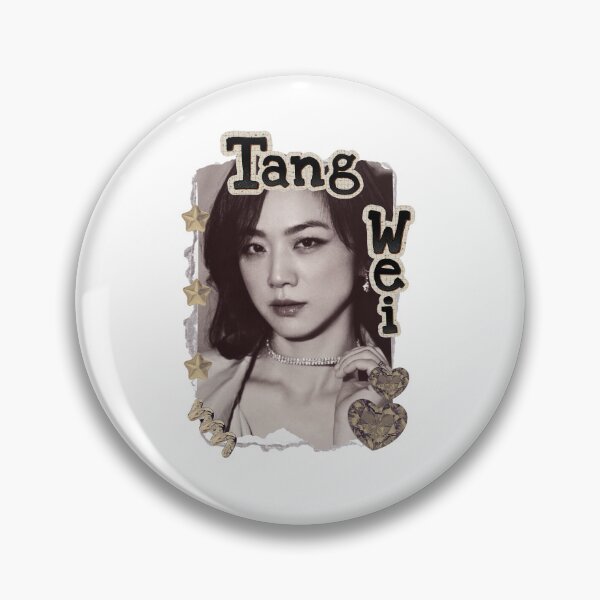Item preview, Tang Wei (汤唯)) Chinese Actress Art Chinese Celebrity Illustration Scrapbook Collage Cozy Y2K Vintage Design designed and sold by HELL0WBELLO.