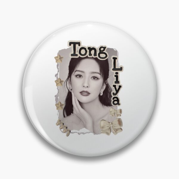 Item preview, Tong Liya (佟丽娅) Chinese Actress Art Chinese Celebrity Illustration Scrapbook Collage Cozy Y2K Vintage Design designed and sold by HELL0WBELLO.