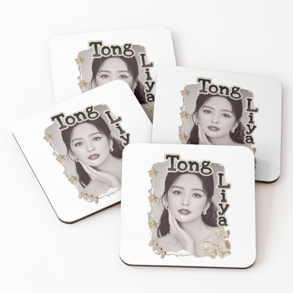 Item preview, Tong Liya (佟丽娅) Chinese Actress Art Chinese Celebrity Illustration Scrapbook Collage Cozy Y2K Vintage Design designed and sold by HELL0WBELLO.