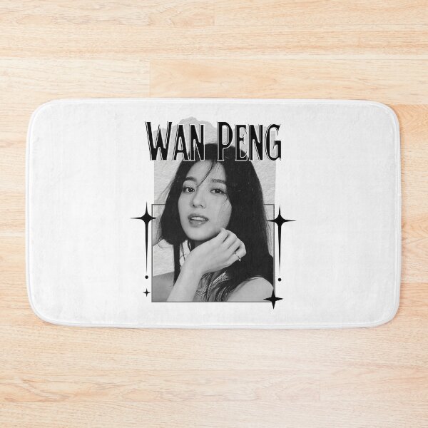 Item preview, Wan Peng (万鹏) Chinese Actress Art Chinese Celebrity IllustrationScrapbook Collage Cozy Y2K Vintage Design designed and sold by HELL0WBELLO.