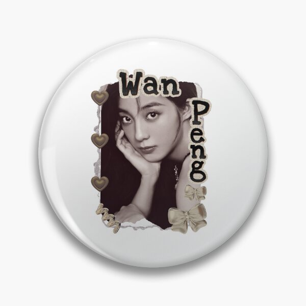 Item preview, Wan Peng (万鹏) Chinese Actress Art Chinese Celebrity Illustration Scrapbook Collage Cozy Y2K Vintage Design designed and sold by HELL0WBELLO.