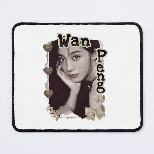 Item preview, Wan Peng (万鹏) Chinese Actress Art Chinese Celebrity Illustration Scrapbook Collage Cozy Y2K Vintage Design designed and sold by HELL0WBELLO.