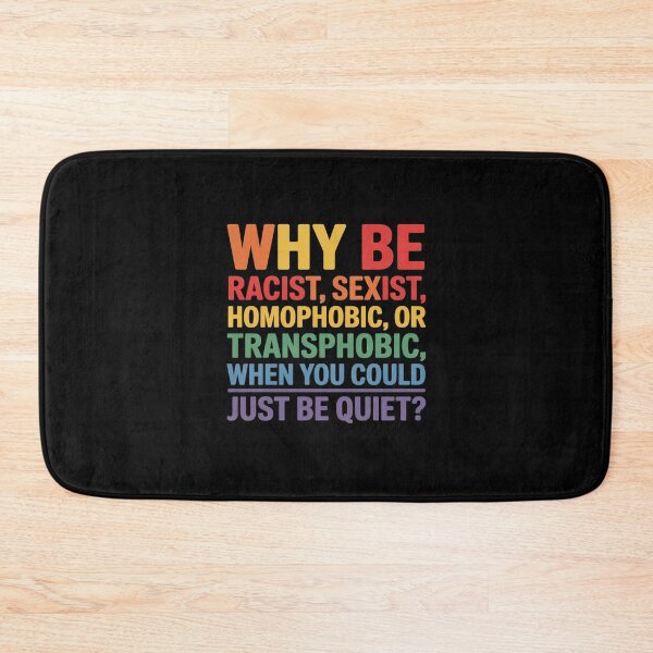 Item preview, Why be racist sexist homophobic transphobic Juneteenth LGBTQ  designed and sold by PowAcademy.