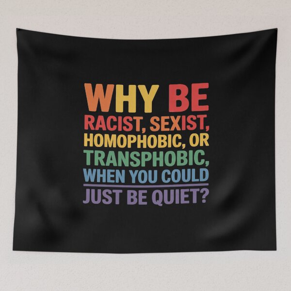 Item preview, Why be racist sexist homophobic transphobic Juneteenth LGBTQ  designed and sold by PowAcademy.