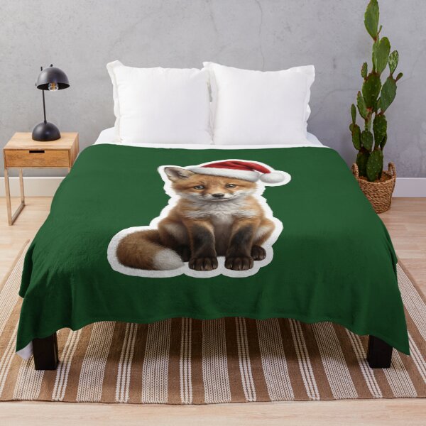 Item preview, Heartwarming fox cub in the snow designed and sold by DAGHO.
