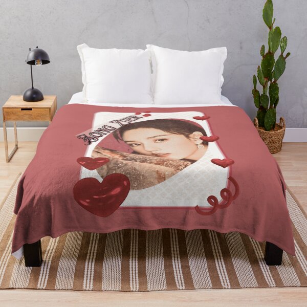 Item preview, Song Zuer (宋祖儿)) Portrait Chinese Actress Art Chinese Celebrity Illustration portrait illustration Red Aesthetic Collage Design designed and sold by AJUNICE STUDIO.
