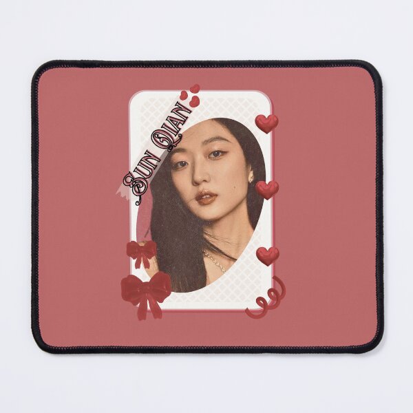 Item preview, Sun Qian (孙千) Portrait Chinese Actress Art Chinese Celebrity Illustration portrait illustration Red Aesthetic Collage Design designed and sold by AJUNICE STUDIO.