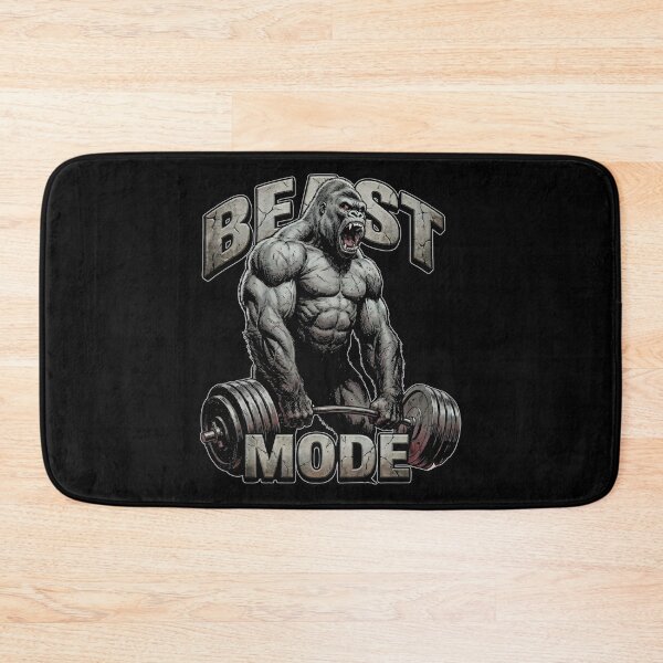 Item preview, Beast Mode Gorilla Deadlift | Hardcore Gym Motivation designed and sold by TheCuriousPawn.