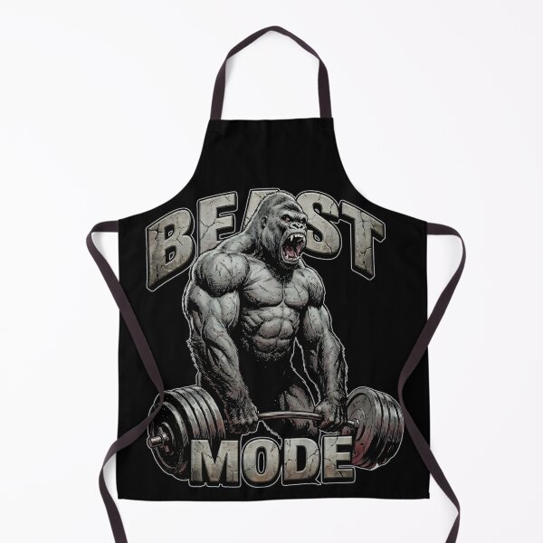 Item preview, Beast Mode Gorilla Deadlift | Hardcore Gym Motivation designed and sold by TheCuriousPawn.