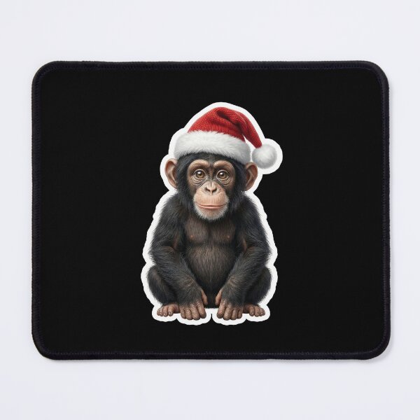Item preview, Charming chimpanzee in festive mode designed and sold by DAGHO.