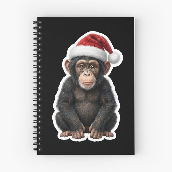 Item preview, Charming chimpanzee in festive mode designed and sold by DAGHO.