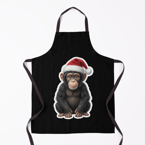 Item preview, Charming chimpanzee in festive mode designed and sold by DAGHO.
