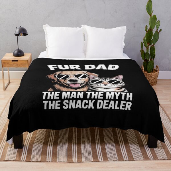 Item preview, Fur Dad The Man The Myth The Snack Dealer4 designed and sold by MathisBellanger.