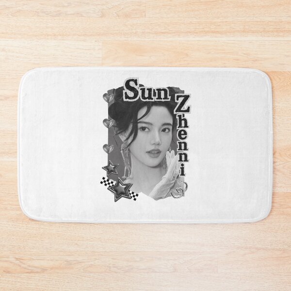 Item preview, Sun Zhenni (孙珍妮) Chinese Actress Art Chinese Celebrity Illustration Black and White Collage Digital Art Portrait designed and sold by AJUNICE STUDIO.