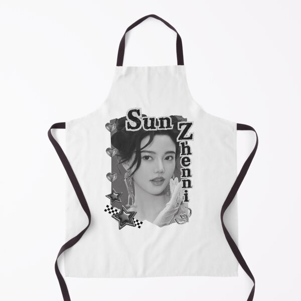 Item preview, Sun Zhenni (孙珍妮) Chinese Actress Art Chinese Celebrity Illustration Black and White Collage Digital Art Portrait designed and sold by AJUNICE STUDIO.
