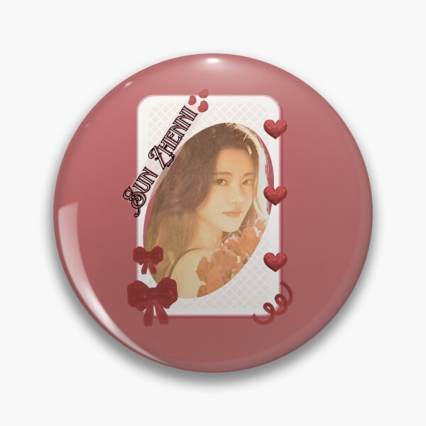 Item preview, Sun Zhenni (孙珍妮) Portrait Chinese Actress Art Chinese Celebrity Illustration portrait illustration Red Aesthetic Collage Design designed and sold by AJUNICE STUDIO.