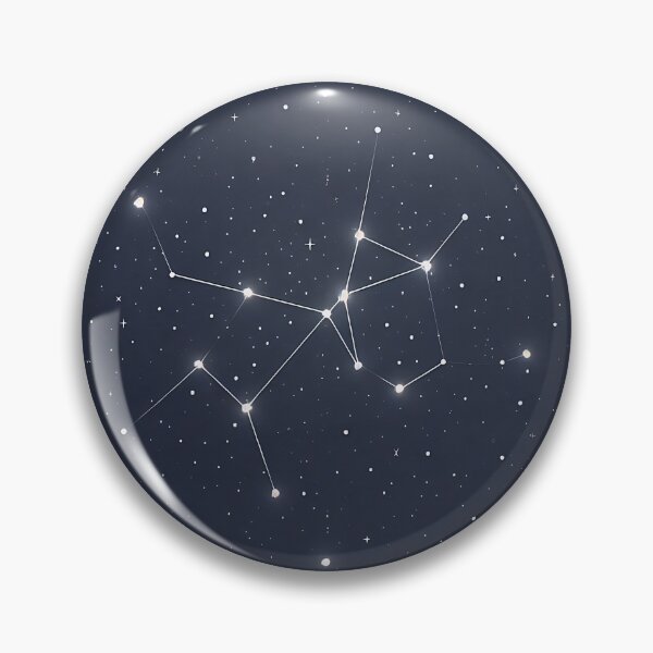 Item preview, Zodiac Constellation Star Map | Minimalist Astrology Night Sky Art designed and sold by shopwithcare.