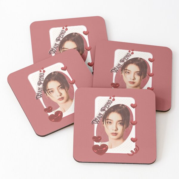 Item preview, Wan Peng (万鹏) Portrait Chinese Actress Art Chinese Celebrity Illustration portrait illustration Red Aesthetic Collage Design designed and sold by AJUNICE STUDIO.