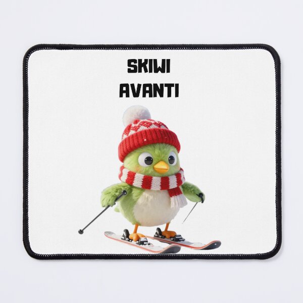 Item preview, Kiwi Bird on Ski - Skiwi Avanti designed and sold by Dedokris.
