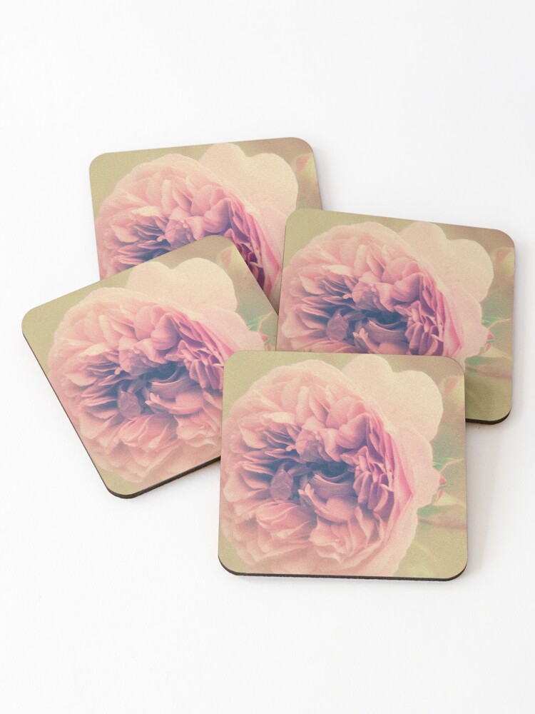 Thumbnail 1 of 5, Coasters (Set of 4), Vintage Roses designed and sold by Kacharava.