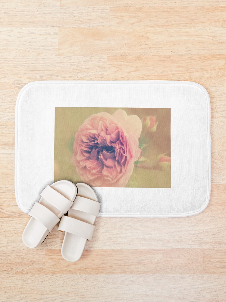 Thumbnail 1 of 6, Bath Mat, Vintage Roses designed and sold by Kacharava.