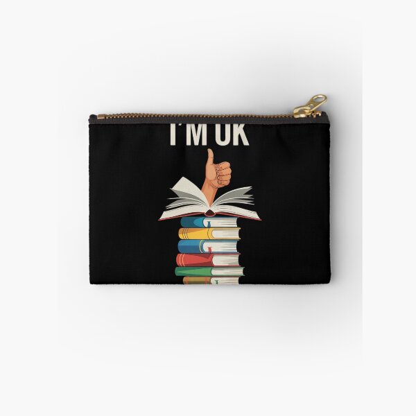Item preview, Book Reading and Book Lovers I'm Ok Apparel designed and sold by MicanCuteStore.