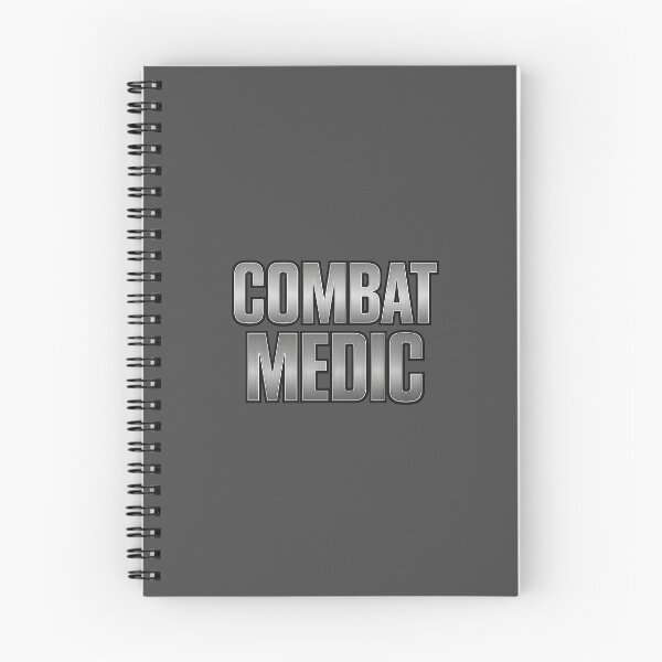 Item preview, Battlefield Game Inspired Combat Medic Metallic Slogan designed and sold by Sellcooldesigns.