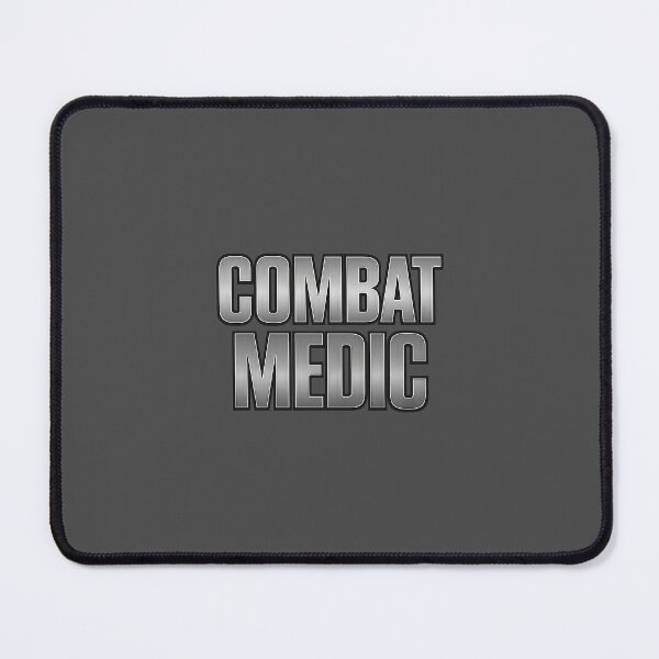Item preview, Battlefield Game Inspired Combat Medic Metallic Slogan designed and sold by Sellcooldesigns.