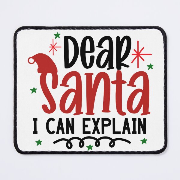 Item preview, Dear Santa I Can Explain designed and sold by Holy Hands Studio.
