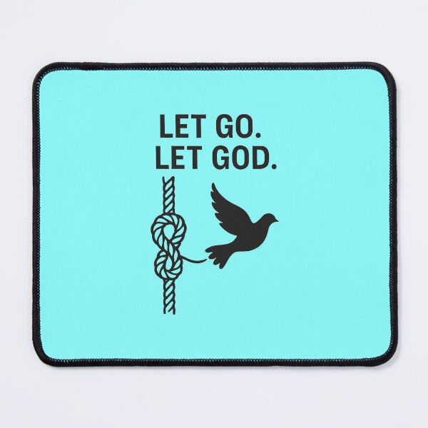 Item preview, LET GO. LET GOD. designed and sold by TheWonkyEaselCo.