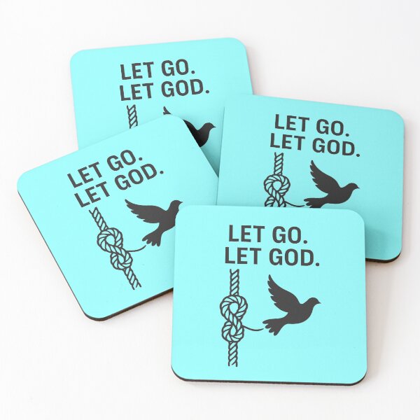 Item preview, LET GO. LET GOD. designed and sold by TheWonkyEaselCo.