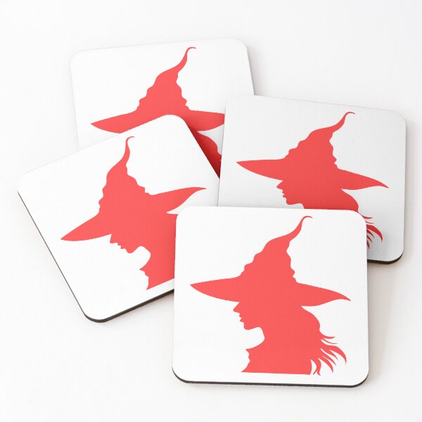 Item preview, Witch Silhouette – Minimalist Witch Hat Profile designed and sold by Horrify.