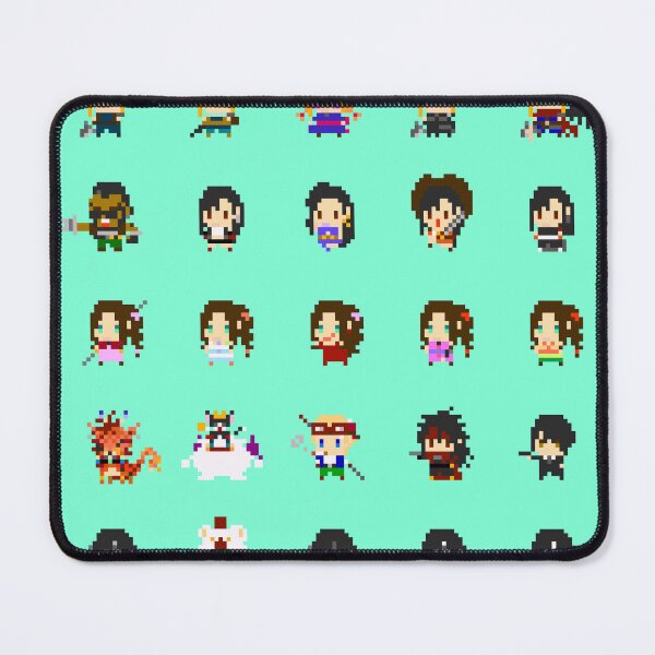 Item preview, 8-bit Pixelartドット絵 Final Fantasy VII Part 1 designed and sold by DyanaSM.