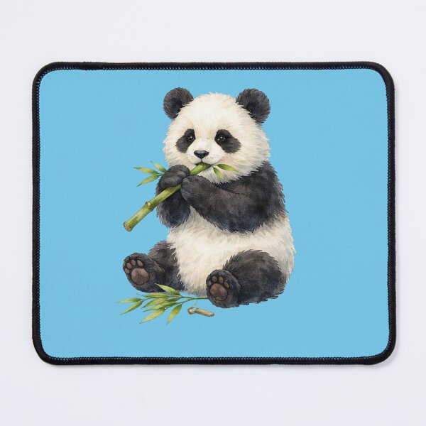 Item preview, Adorable Panda Cub Eating Bamboo designed and sold by MHD.